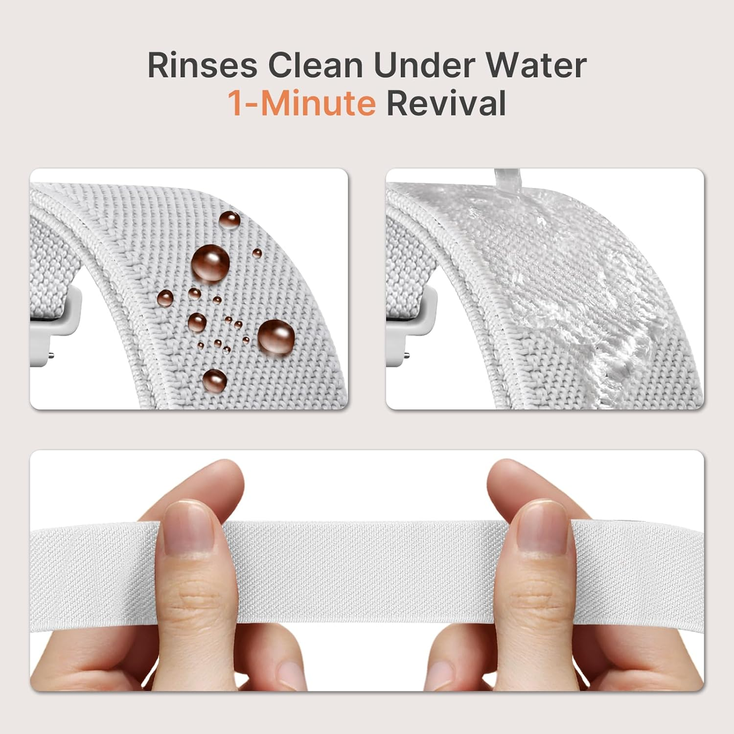 Fullmosa 4 Pack Nylon Strap Compatible with Apple Watch Band 42Mm 41Mm 40Mm 38Mm 49Mm 46Mm 45Mm 44Mm, Water-Resistant Durable Stretch Bands for Iwatch Series 11 10 9 8 7 6 5 4 3 2 1 Ultra SE image number 3