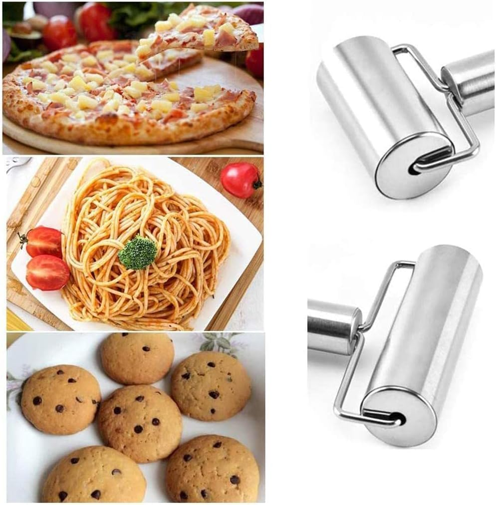 Stainless Steel Multi-Function Roller Pin, 1Pc Practical Pastry Dough Roller image number 2