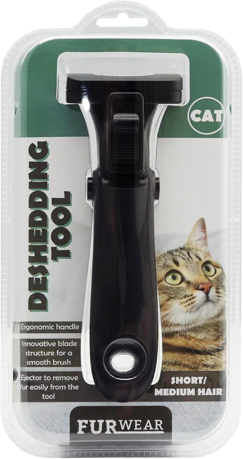 Short/Medium Hair Deshedding Tool for Cat