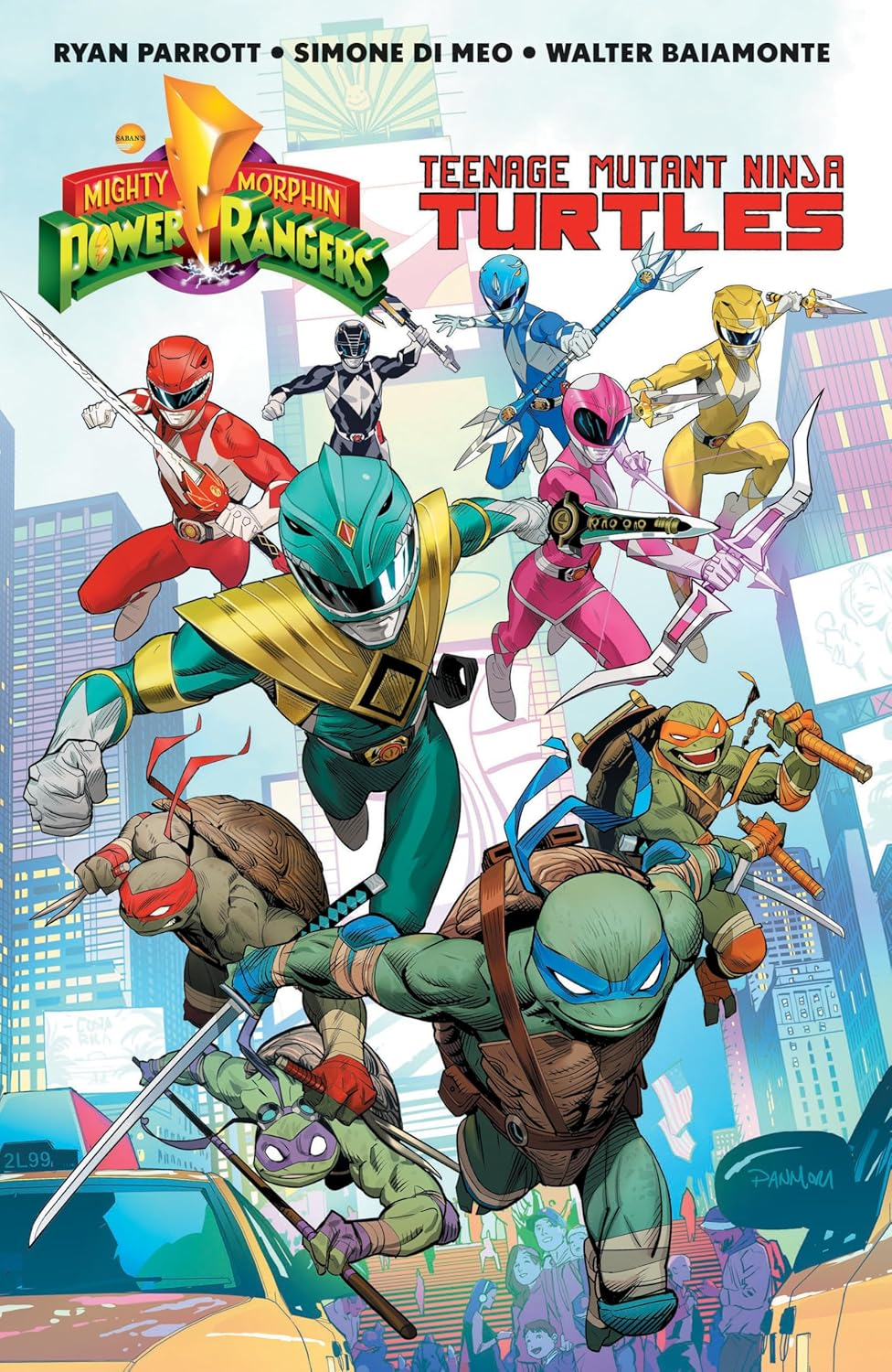 Mighty Morphin Power Rangers/Teenage Mutant Ninja Turtles image number 1