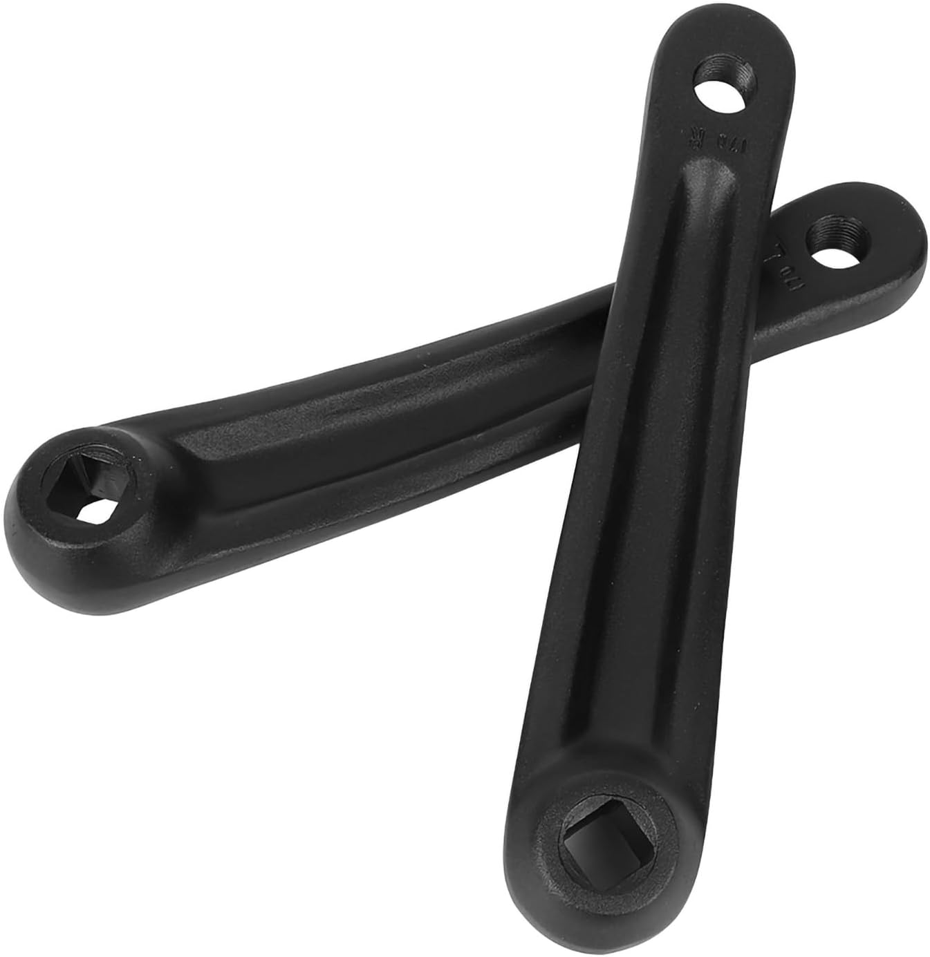 Omabeta 1 Pair Bike Crank Arms for Variety of Bikes,Mountain Bike Tooth Plate Crank,Repaire Tool Crank Arm Left Diamond Hole Square Hole 170Mm image number 4