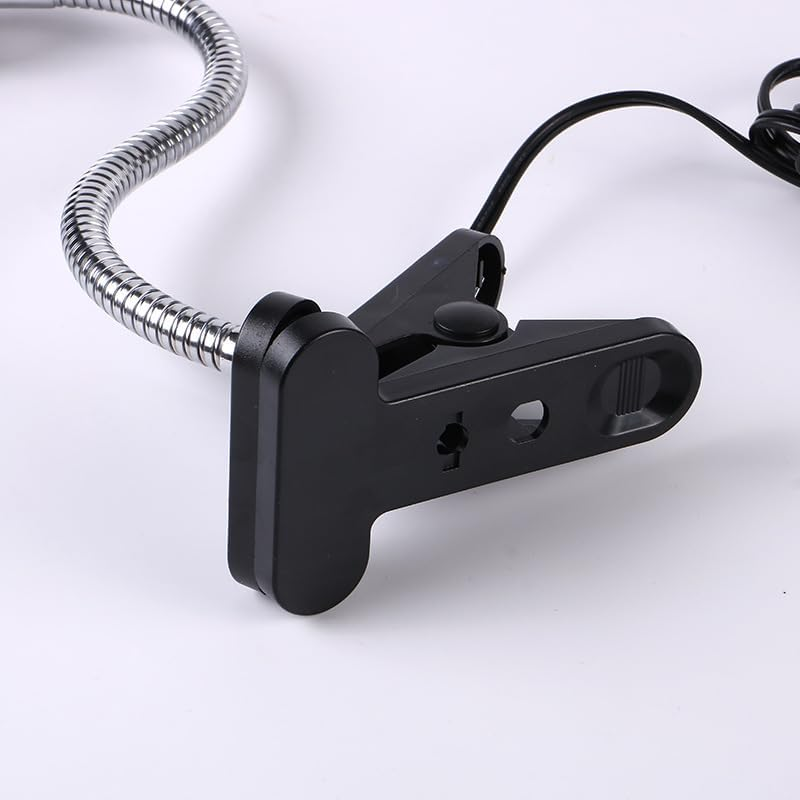 E27 Reptile Habitat Heating Lamp with UVB + UVA Rays: Essential for Turtles, Lizards & Other Pets - Ceramic Clip Holder, Adjustable Angles, AU Plug &ndash; Promotes Healthy Thermoregulation and Basking image number 4