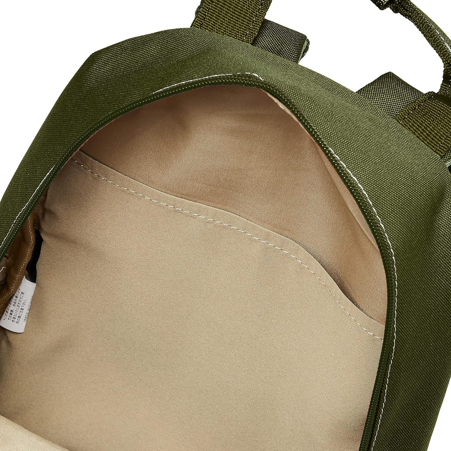 Anello Grande Craft GTM0304Z Mini Backpack, A5, Water Repellent, Multi-Storage - Beige image number 7