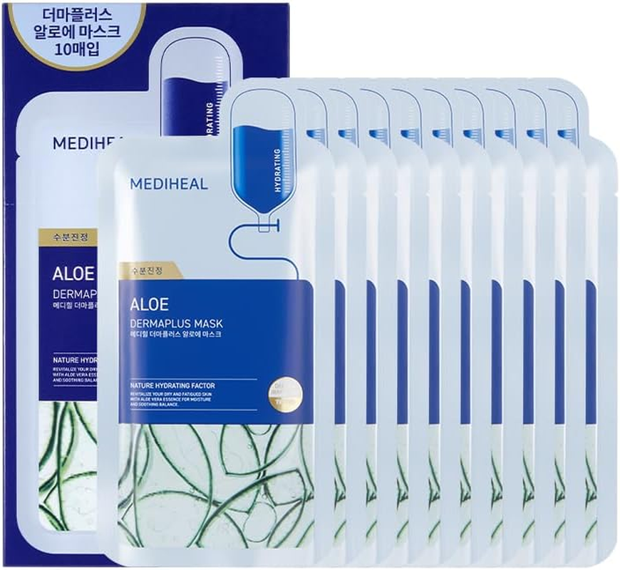 MEDIHEAL DERMAPLUS ALOE MASK *10 image number 3