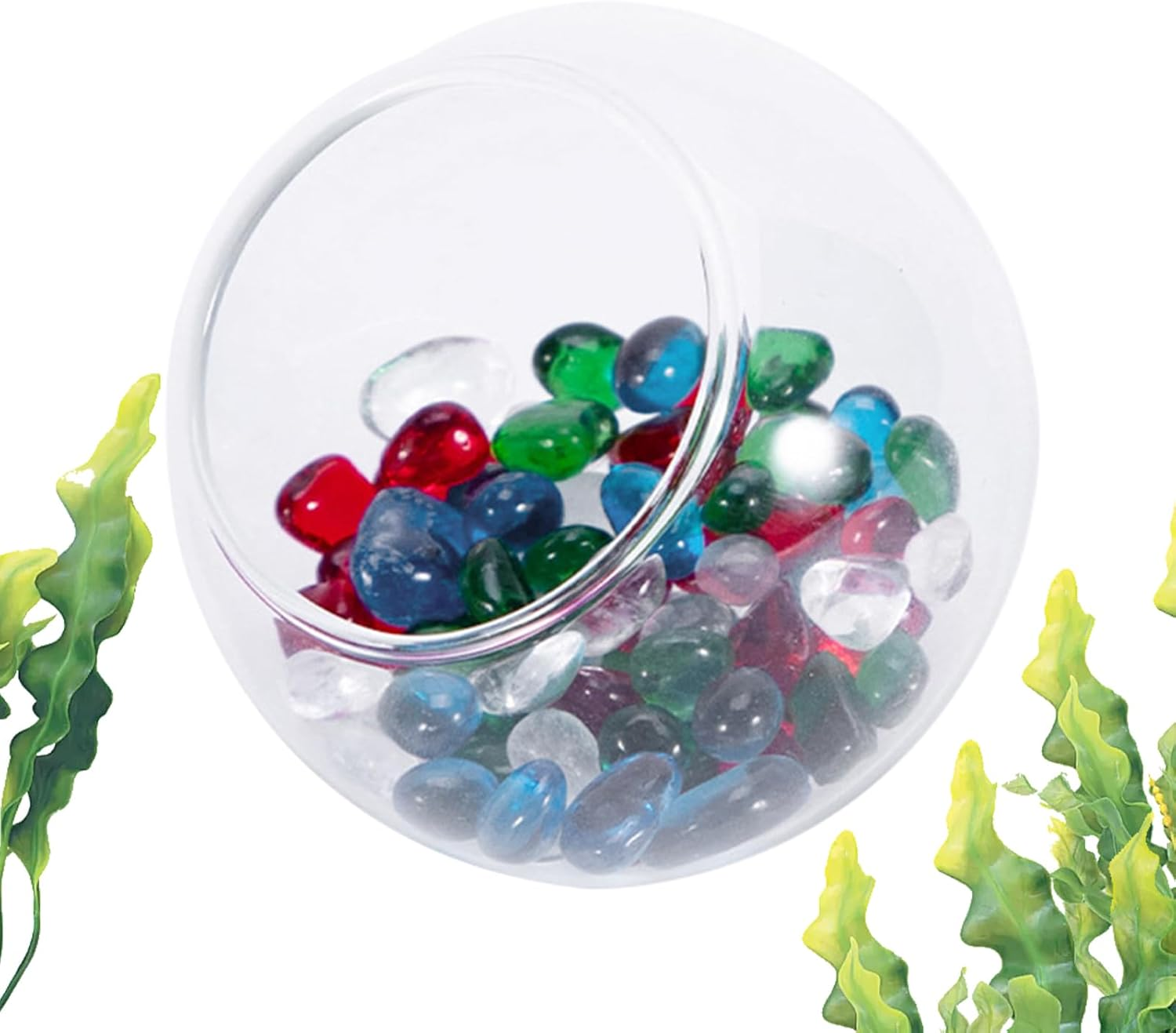 Betta Fish Cave, Aquarium Shrimp Resting Shelter, Decorative Breeding, 6X6Cm for Tank, Black Color, Ideal Hermit Crabs, Aquatic Reptiles Small Aquatic Creatures image number 2