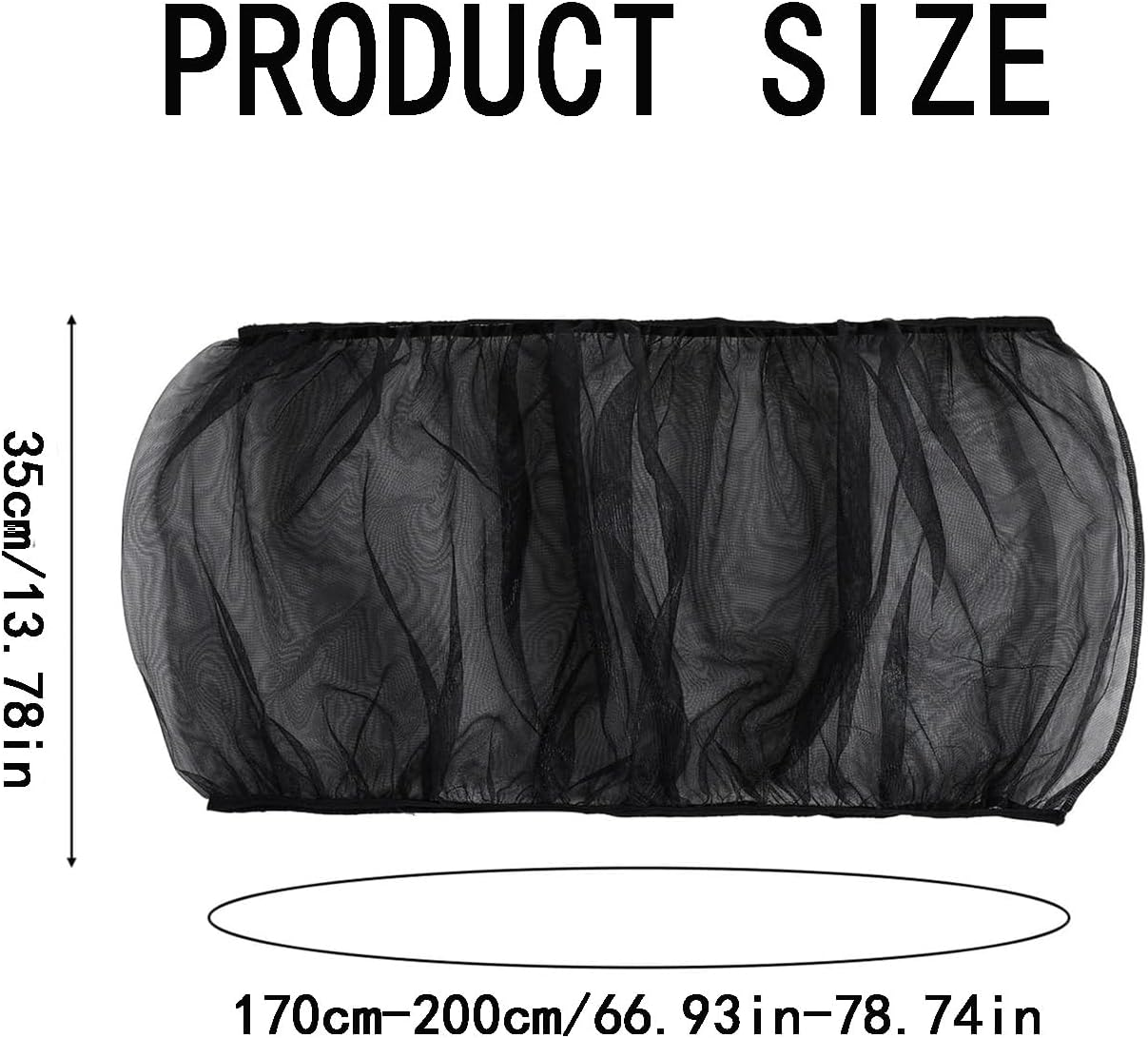 Tjhypenete 2 PCS Bird Cage Cover, Universal Bird Cage Seed Catcher, Ventilated Nylon Large Size Bird Cage Cover, Parrot Guard Net Cover, Birdcage Mesh Stretchy Skirt for Parakeet round Square Cage image number 3