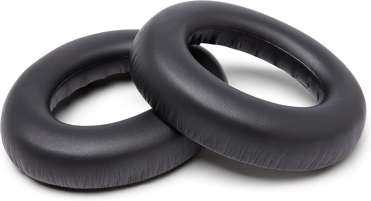 WC Wicked Cushions Upgraded Replacement Ear Pads for Bose 700 Noise Cancelling Headphones (NC700) - Softer PU Leather, Luxurious Memory Foam, Added Thickness, Extra Durable Ear Cushions (Black) - Black image number 2