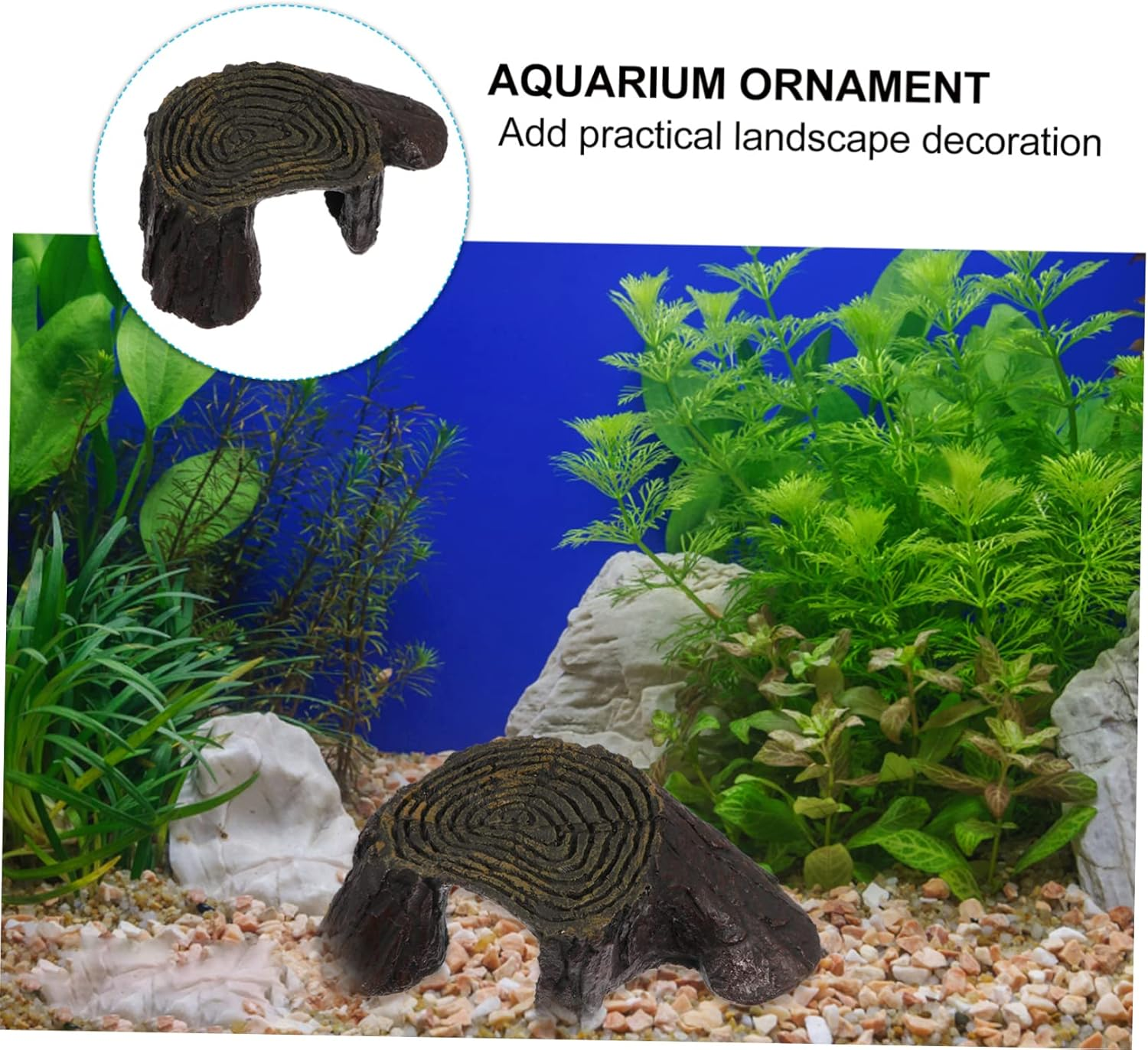 GALPADA Tortoise Climbing Platform Reptile Basking Floating Terrace Aquarium Fish Tank Decor Resin Turtle Resting Ornament for Pet Aquatic Habitat image number 6