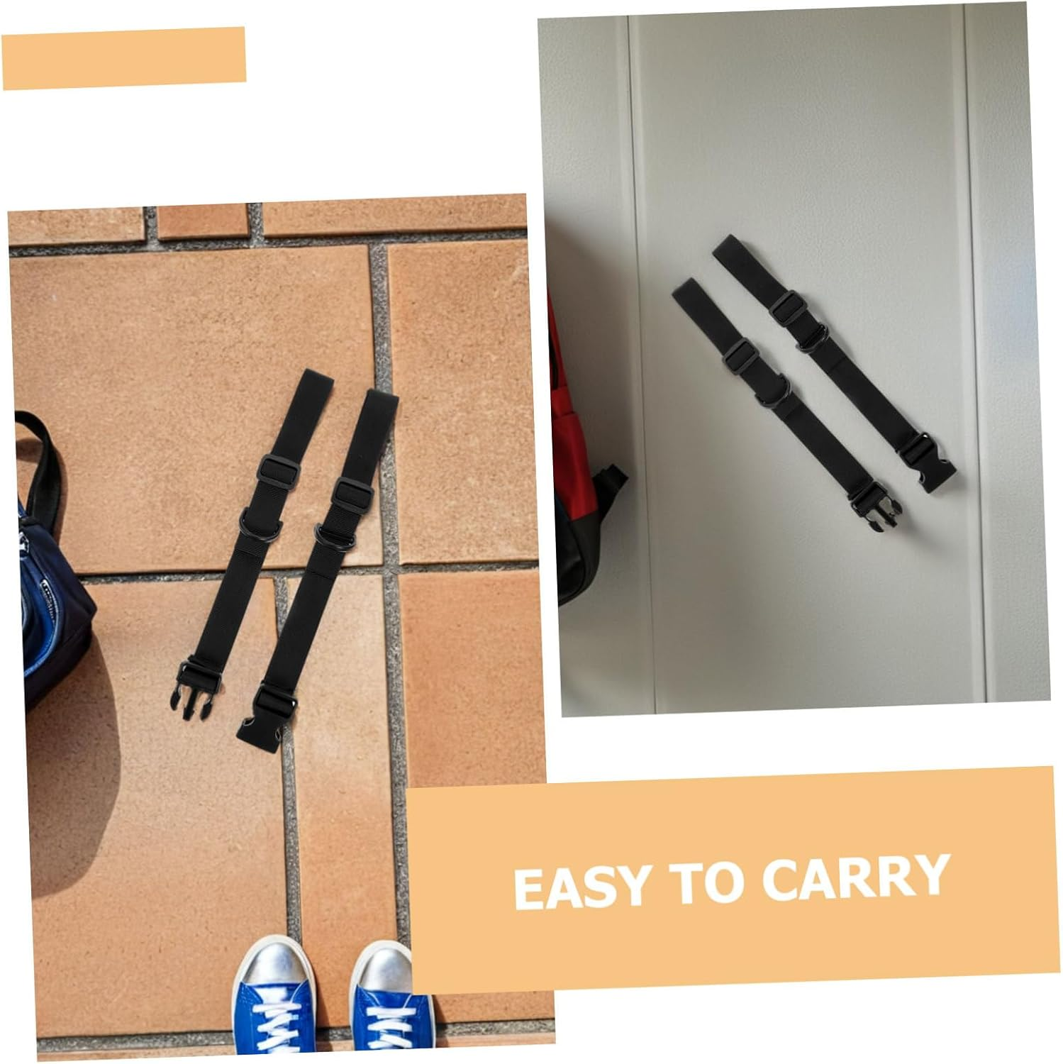 OFFSCH 5Pcs Adjustable Heavy Duty Luggage Buckle Straps for Secure Suitcase Connection and Outdoor Gear Bundling Webbing with Quick Release Buckle Versatile for Backpacks Yoga Mats And image number 6