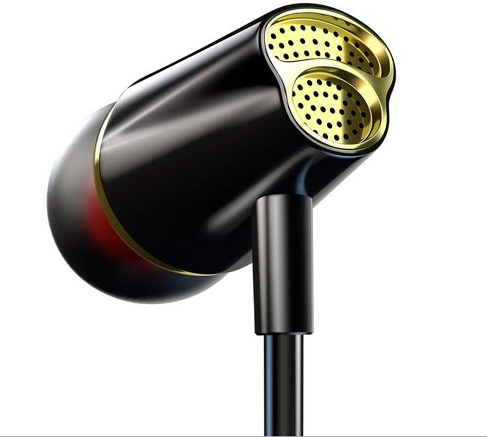 LINHUIPAD K10 Single-Ear Stereo Earbud Headphones with Microphone 3.5Mm Jack Earplugs for One Ear Spring Coil Reinforced Cord image number 6