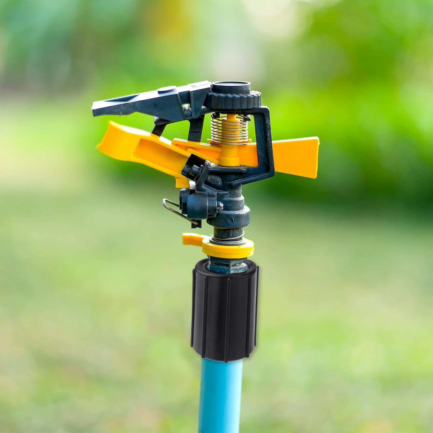 PEUTIER 10Pcs 1/2 Inch Female Threaded PVC NPT Connector, Double Female Thread Coupling Sprinkler Pipe Riser Adapter Irrigation System Accessories for Yard Lawn Garden image number 2