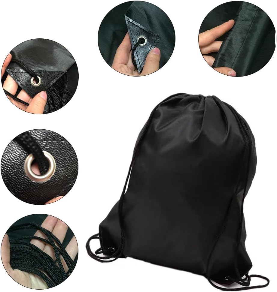 FRAINBOWZ Sports Drawstring Bag,Waterproof Bag Waterproof Backpack Rope Shopping Bag Shoe Storage Bag Helmet Storage Bag Suitable for Travel Cycling Climbing Shopping Fitness image number 1
