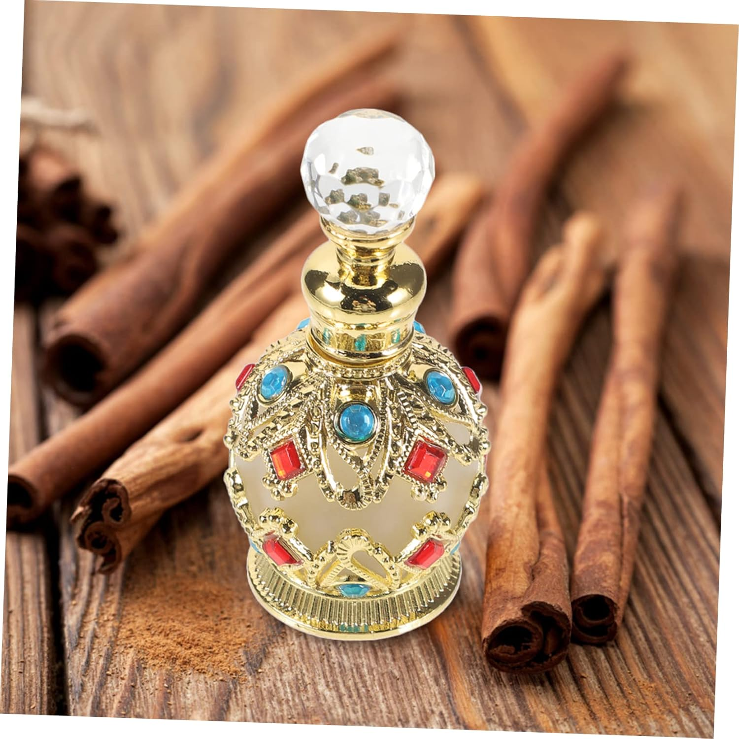 KOMBIUDA Refillable Glass Perfume Bottle Portable Fragrance Container for Travel Elegant and Leakproof Design for Essential Oils and Personal Use - Multi image number 6