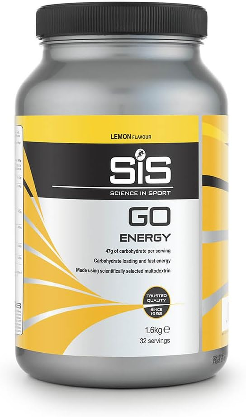 Science in Sport GO Energy Powder Energy Drinks, Blackcurrant Flavour, 1.6 Kg, 32 Servings image number 4
