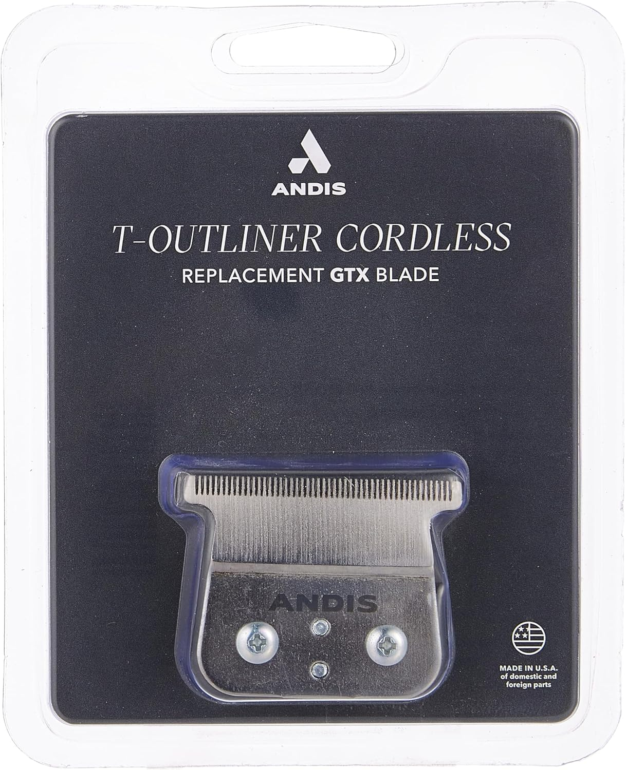 Andis Cordless T-Outliner Carbon Steel Li Replacement GTX Blade image number 1