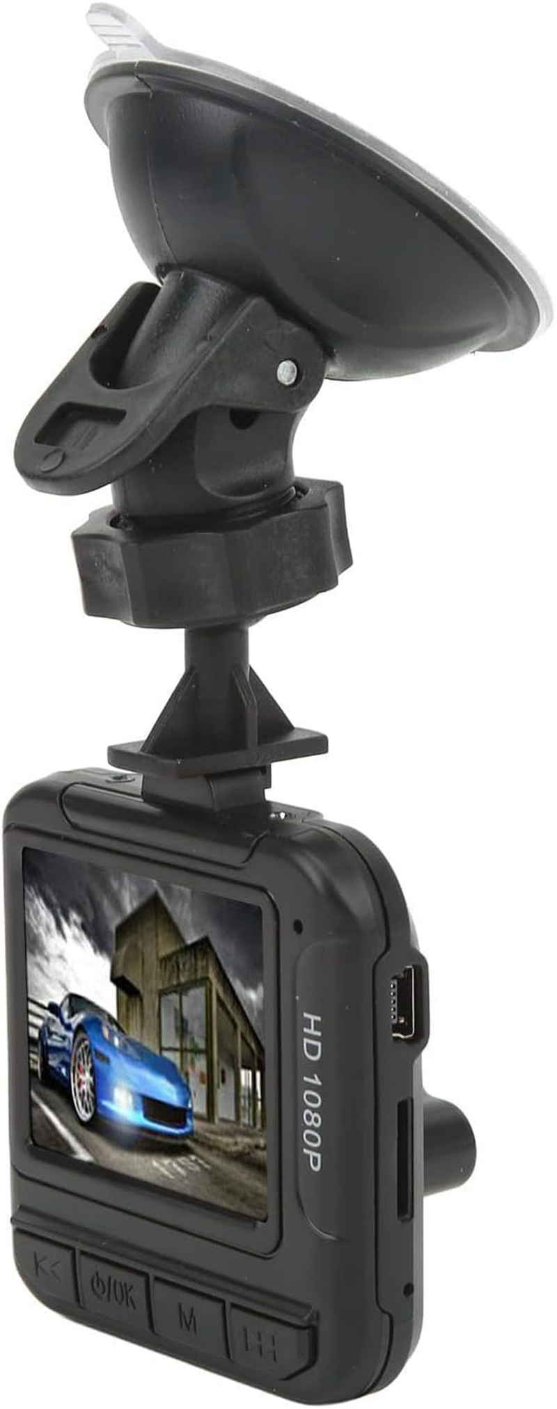 Car Dash Camera 1080P FHD, Dashboard Camera with 1.6In Screen Loop Recording Motion Detection Voice Recording for Vehicles image number 2