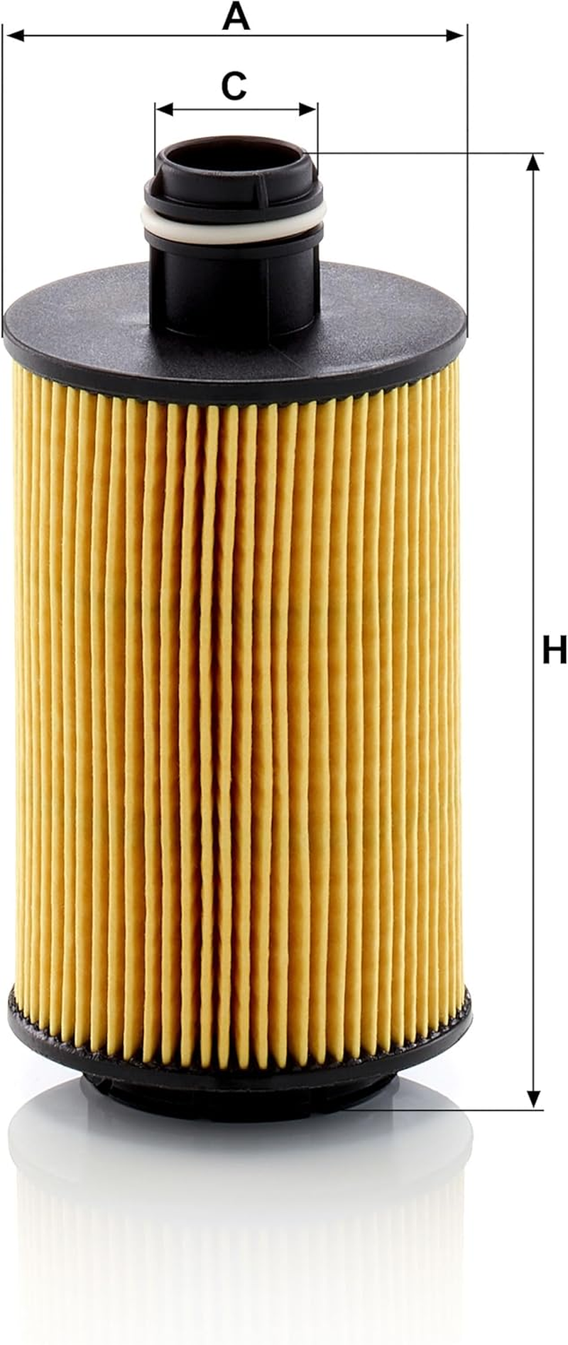 MANN-FILTER HU 7030 Z Oil Filter - CARS + TRANSPORTERS, Black image number 1