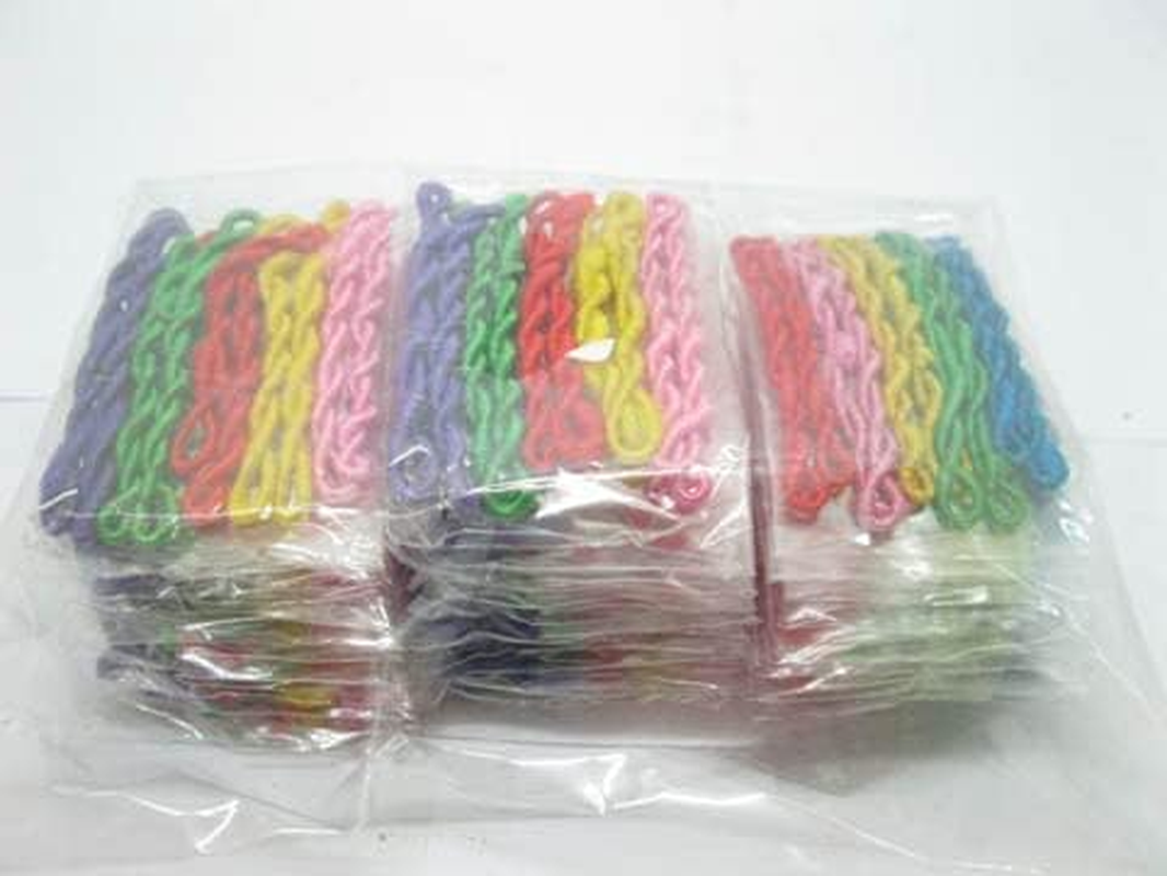 1500 Plain Simple Hair Elastic Wholesale Mixed Color