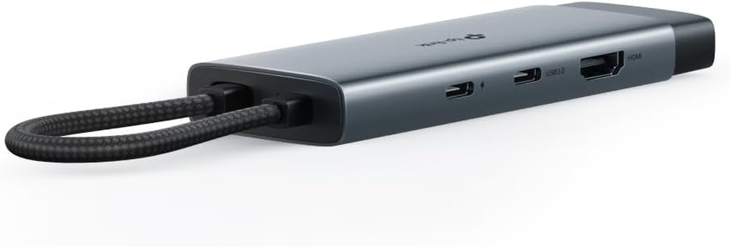 Tp-Link Type-C 6-Port Hub, USB 3.0, 5Gbps Data Transfer, 2 X USB A, 1X USB C, HDMI 4K@60Hz, RJ45 Gigabit Port, 100W PD 3.0 Fast Charging, Braided Cable, Compitable with Iphone 16 Pro/Pro Max(Uh6120C) image number 6