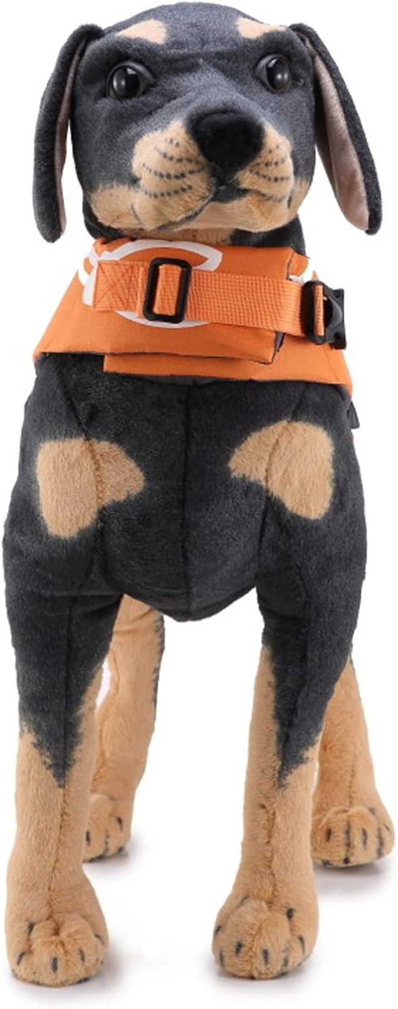 Dog Life Preserver, Adjustable Ergonomics Safe Dog Floatation Swimming Vest, Dog Life Jacket Swimsuit with Adjustable Waistband for Water Safety at the Pool, Beach, Boating(S) - S image number 3