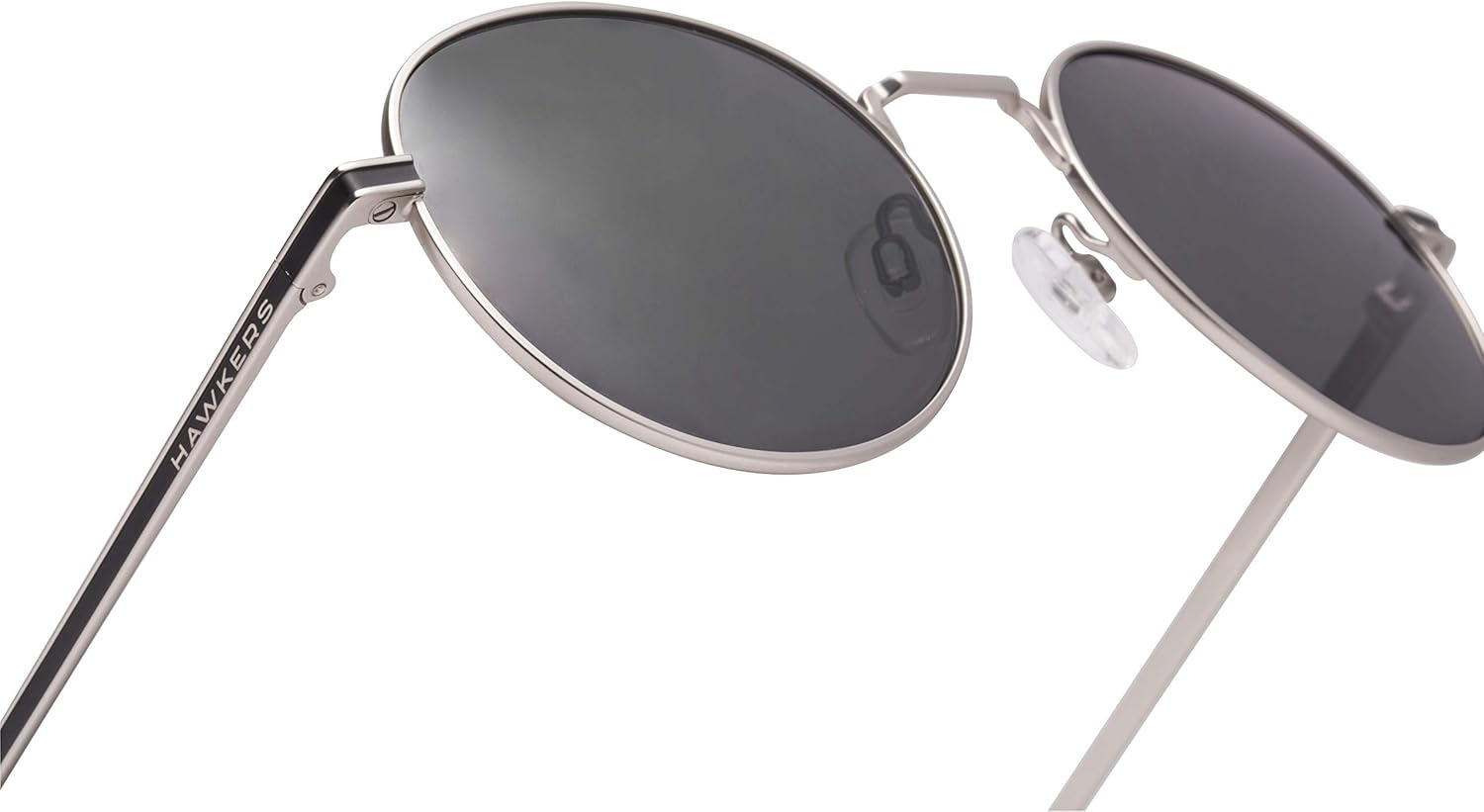 HAWKERS Sunglasses for Men and Women - Protection UV400 - MOMA Model - Rounded Sunglasses - Multicoloured image number 4