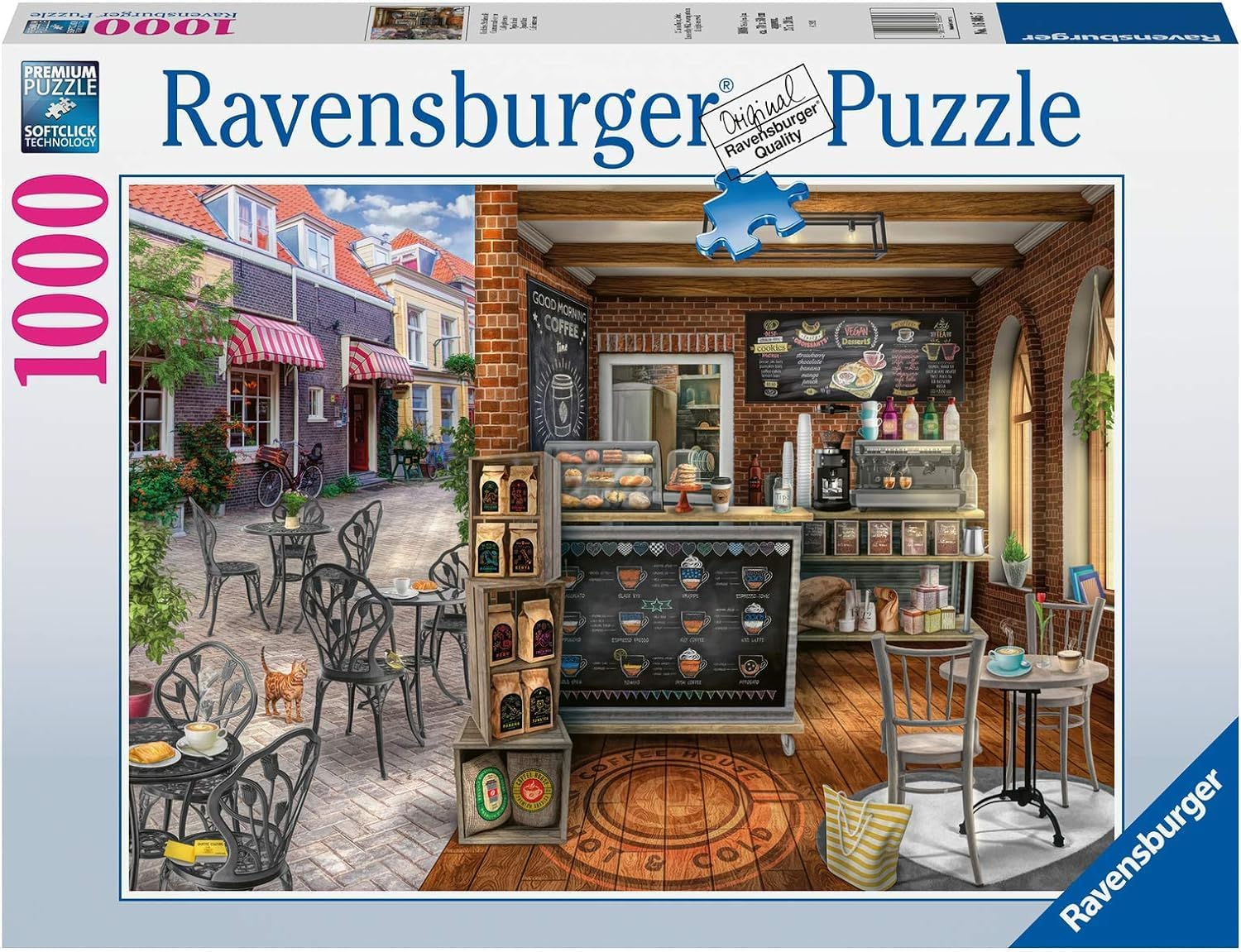 Ravensburger - Quaint Cafe Puzzle 1000P image number 3