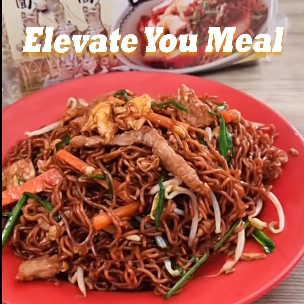 The Kitchen Food Dark Soy Sauce Kolo Mi Instant Noodle Malaysian Food 110 X4 Pack