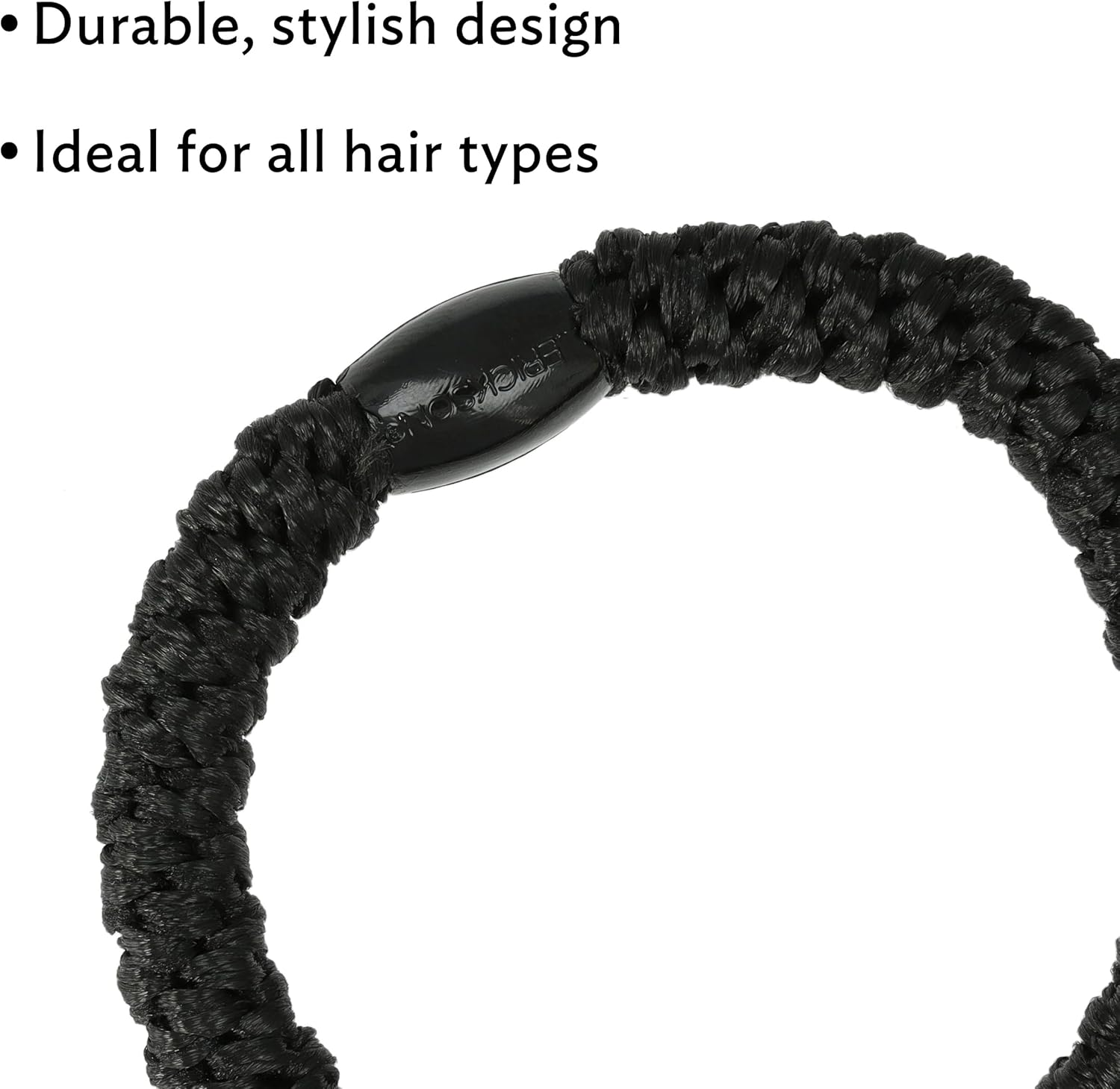 Beige and Brown Hair Ties for Thick Hair, Grab & Go Ponytail Holders, 8 Pack, Oatmeal, Thick No-Crease Bands with Strong Hold, Damage-Free Design, Warm Neutral Blend | L. Erickson - Lily Pad image number 3