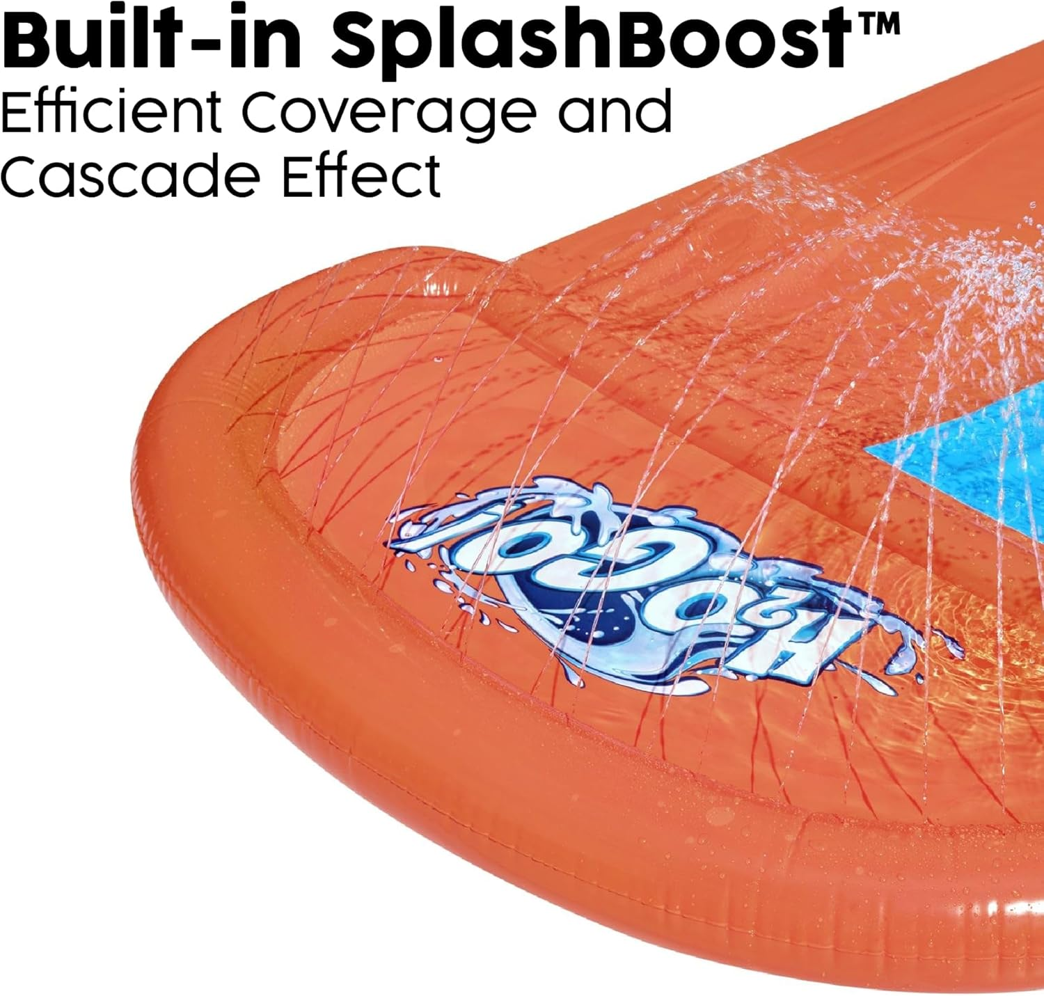 Bestway Double Water Slide 4.88 M, Inflatable Backyard Water Slide image number 2