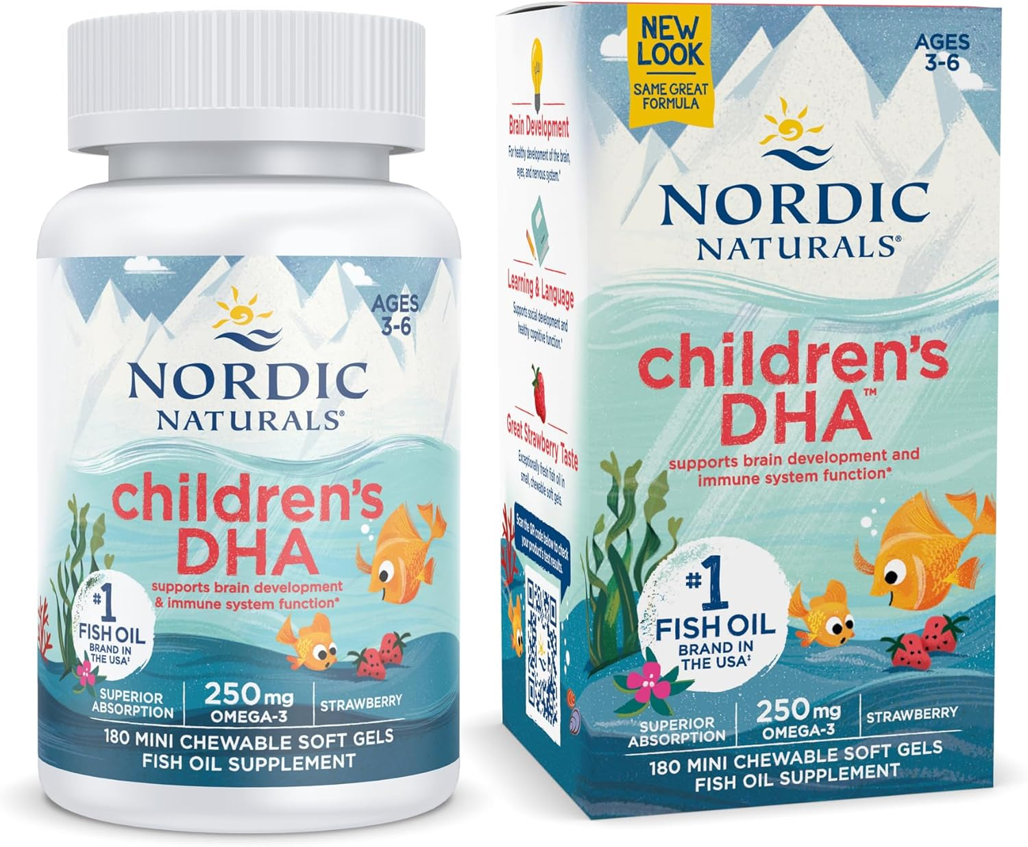 Nordic Naturals Children'S DHA Strawberry 180 Ct image number 4