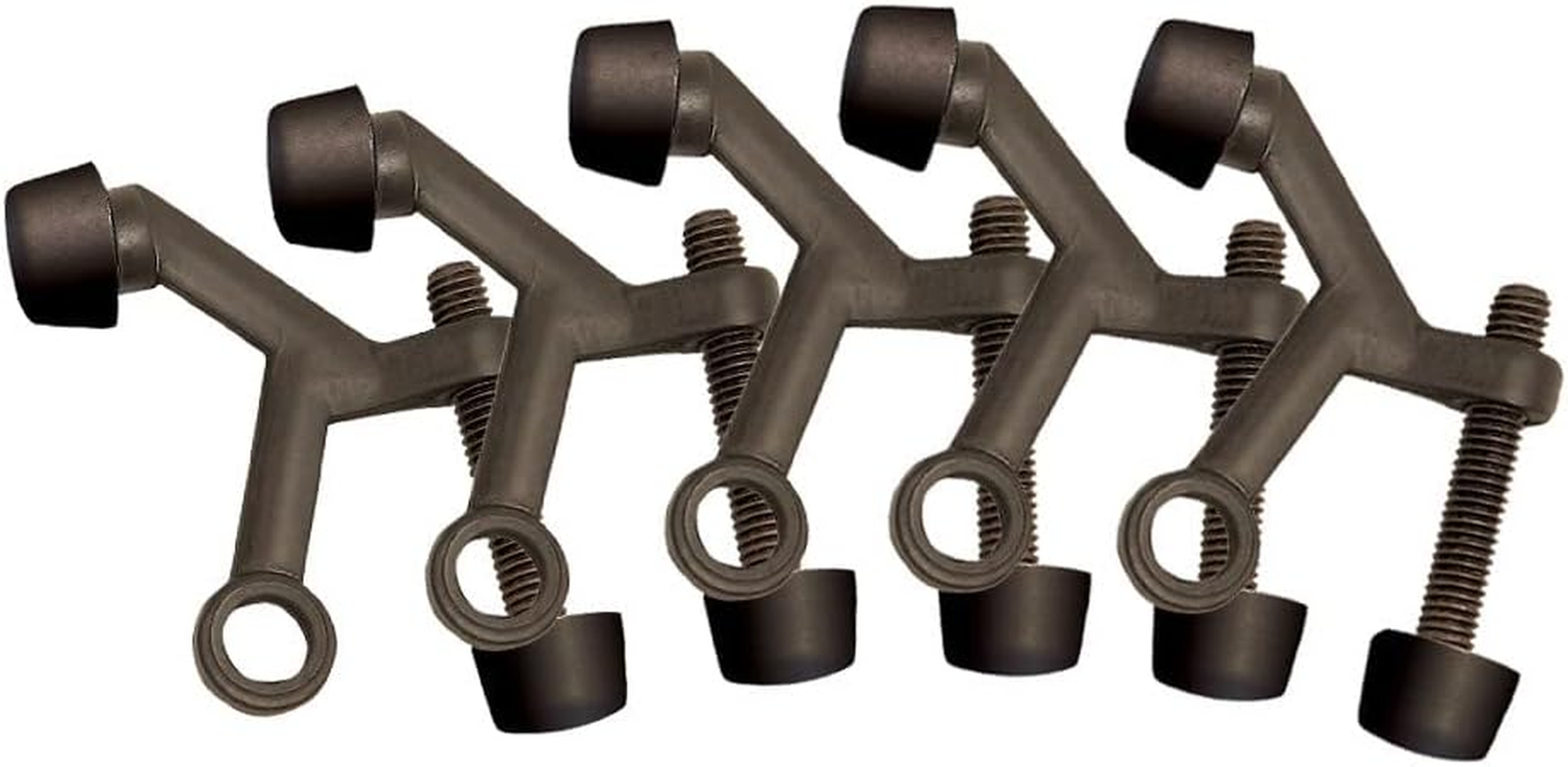 Design House 181800 Standard Hinge Pin Door Stop, 10-Pack, Oil Rubbed Bronze, 10 Count