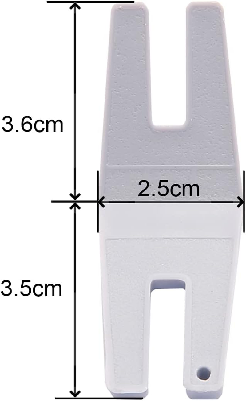 Sewing Tools Button Clearance Plate Button-Reed Hump Jumper Presser Foot 413105601 Fit All Husqvarna Viking Pfaff Brother Singer Juki Janome Sewing Machine image number 3