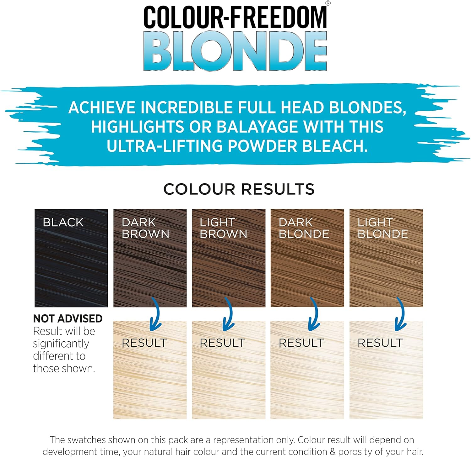 Knight & Wilson Color-Freedom Cream Hair Bleach Kit. Ammonia-Free Formula Lifts up to 8 Shades. Protects & Repairs While Lightening. Complete Hair Bleaching Kit with Tint Bowl, Brush, Gloves & Cap image number 6