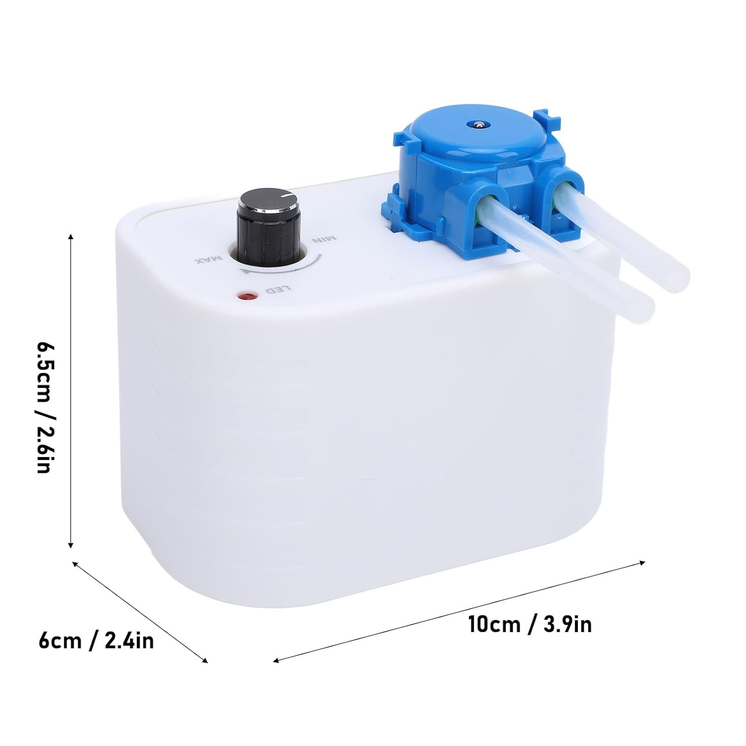 Small Peristaltic Pump, 12V Adjustable Speed Liquid Dosing Pump, Mini Peristaltic Liquid Pump for Chemicals, Liquids, Aquarium Analytical image number 1