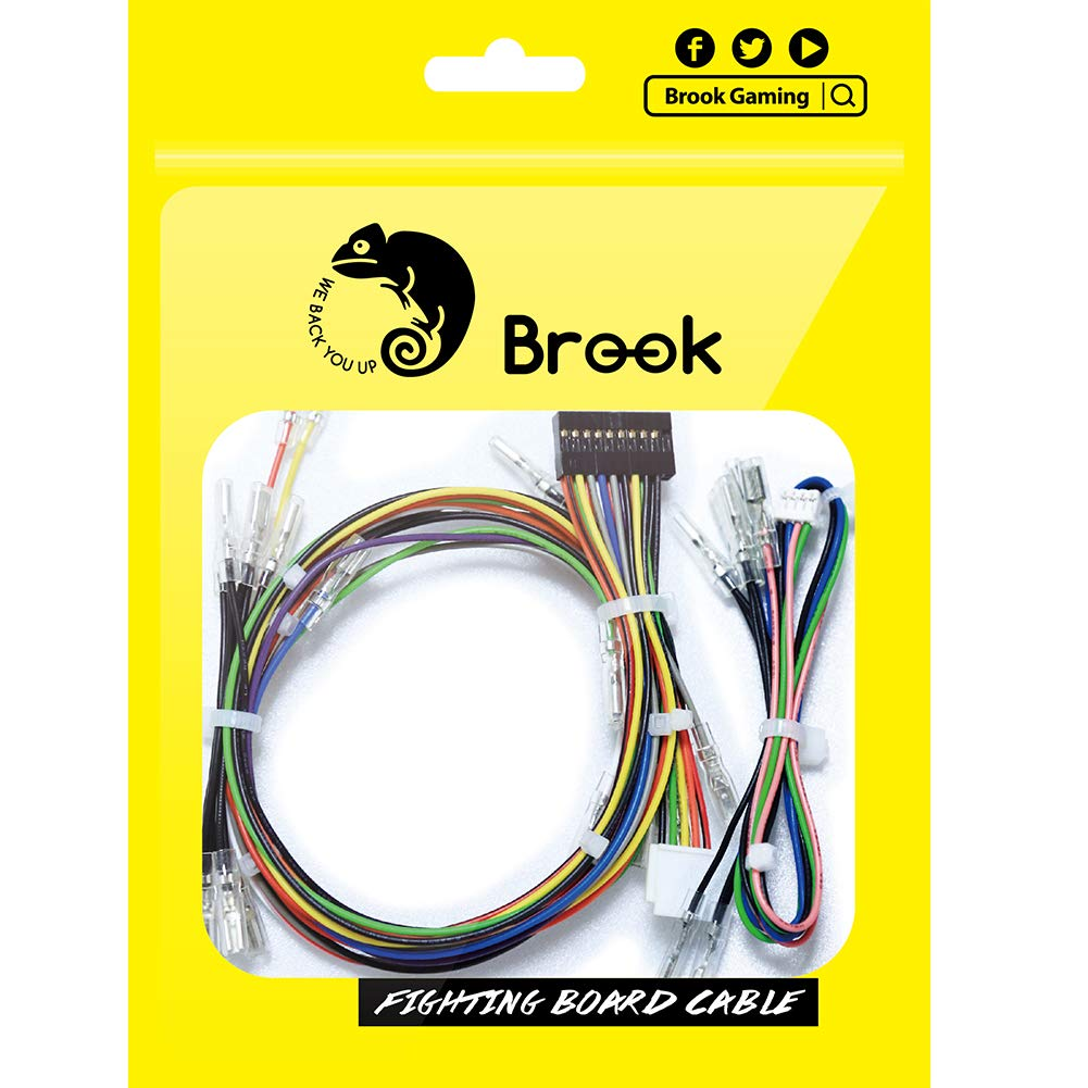 Brook Hitbox Cable 5-Pin Hitbox Button Harness DIY Builds image number 1