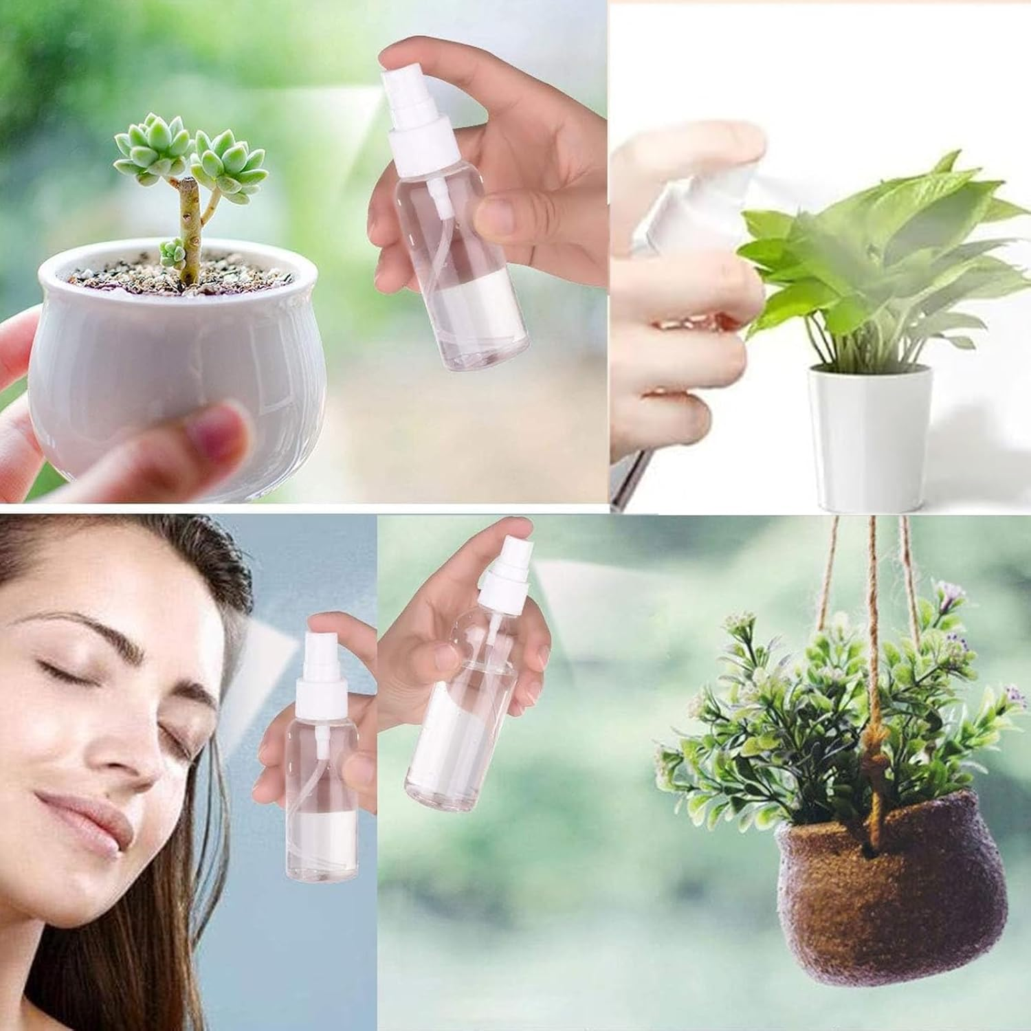 Umyeoqoyo 5 X 20 Ml Spray Bottle, Empty Atomiser Pump Spray Bottle, Portable Perfume Atomiser, Perfume Atomiser Spray Bottles for Perfume Fragrances Travel Make up Tool image number 1