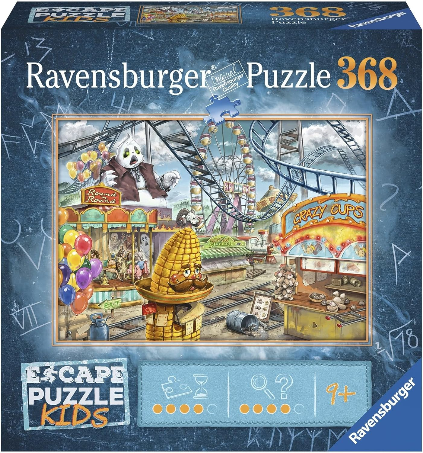 Ravensburger - Kids Escape Amusement Park Plight 368 Pieces