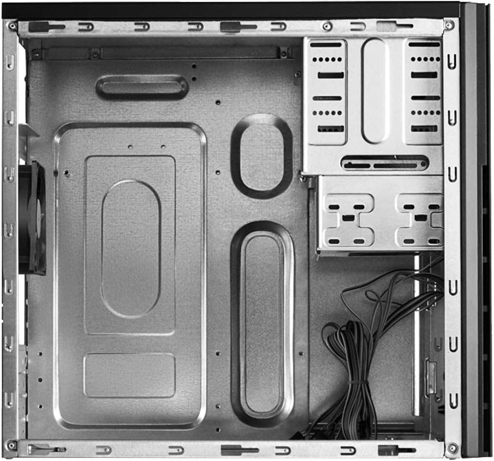 Antec VSK3000B-U3 Micro ATX Case, Black image number 4