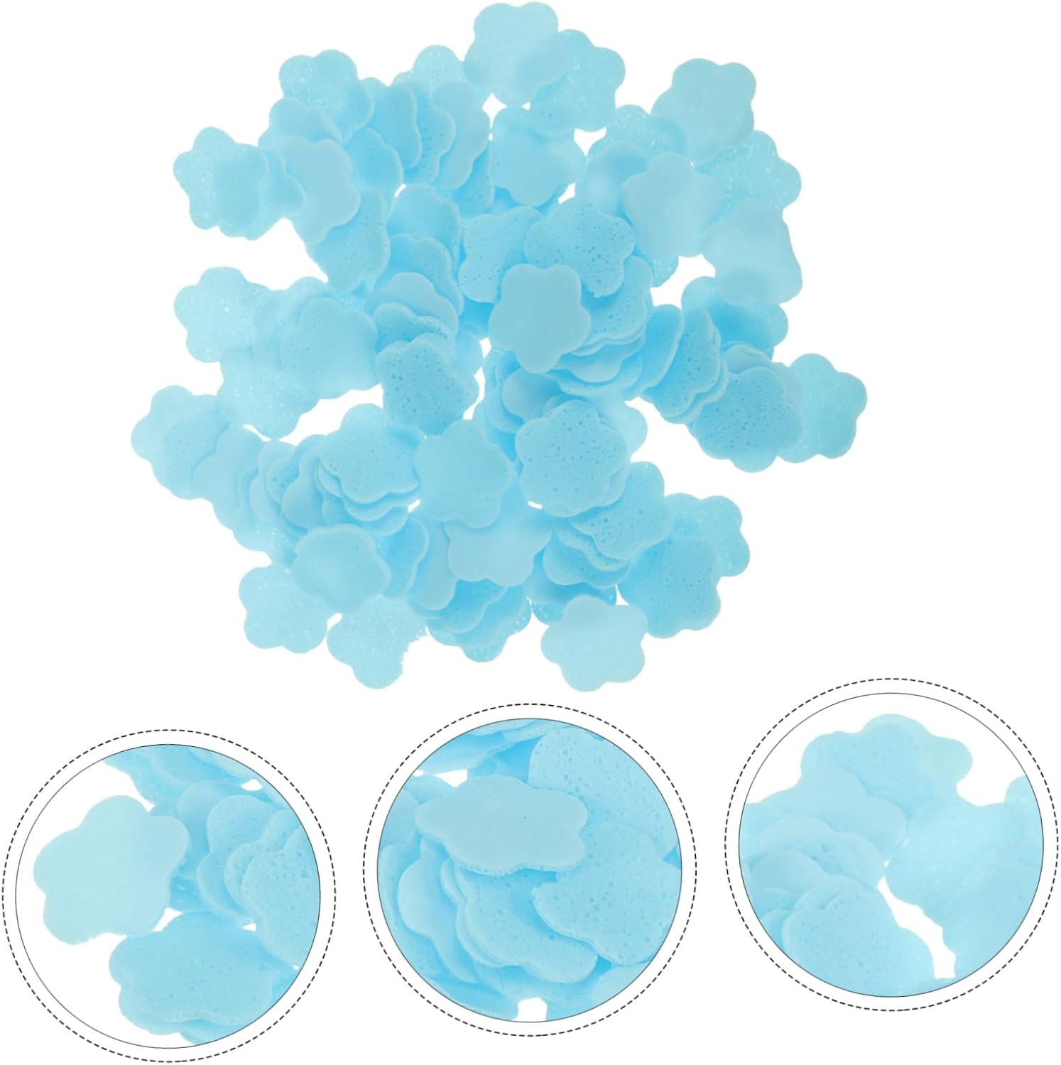 INOOMP 1 Box Travel Soap Sheets with Portable Storage Box Hand Wash Soap Slices for Outdoor Use Small Lightweight for Business Trips Camping Hiking and Travel image number 2