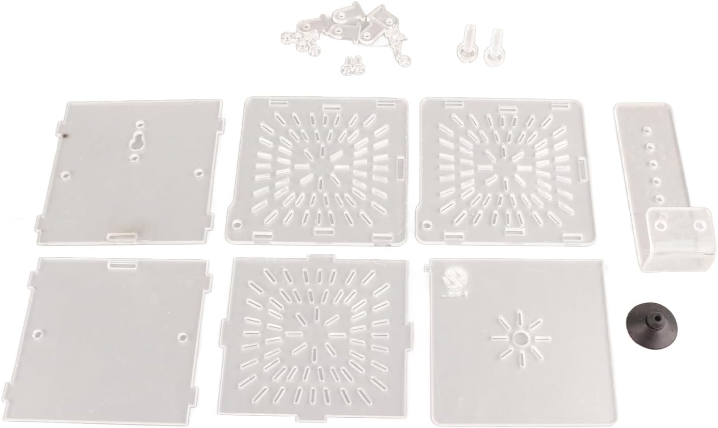 Transparent Hanging Acrylic Fish Breeding Box, Aquarium Hatching Boxes, for Baby Shrimp for Baby Fishes Baby Clownfish Guppy (10CM*10CM*10CM) image number 5