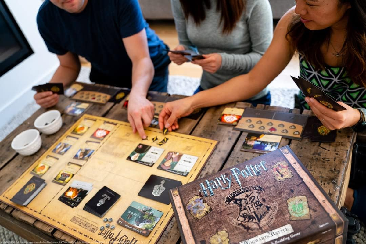 Usaopoly Current Edition Harry Potter Hogwarts Battle a Cooperative Deck Building Game Board Game image number 4
