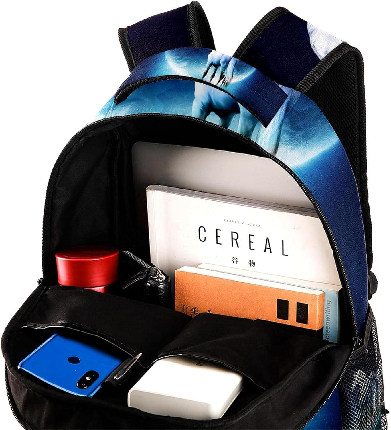 Unicorn Backpack Students Shoulder Bags Travel Bag College School Tote Backpacks image number 5