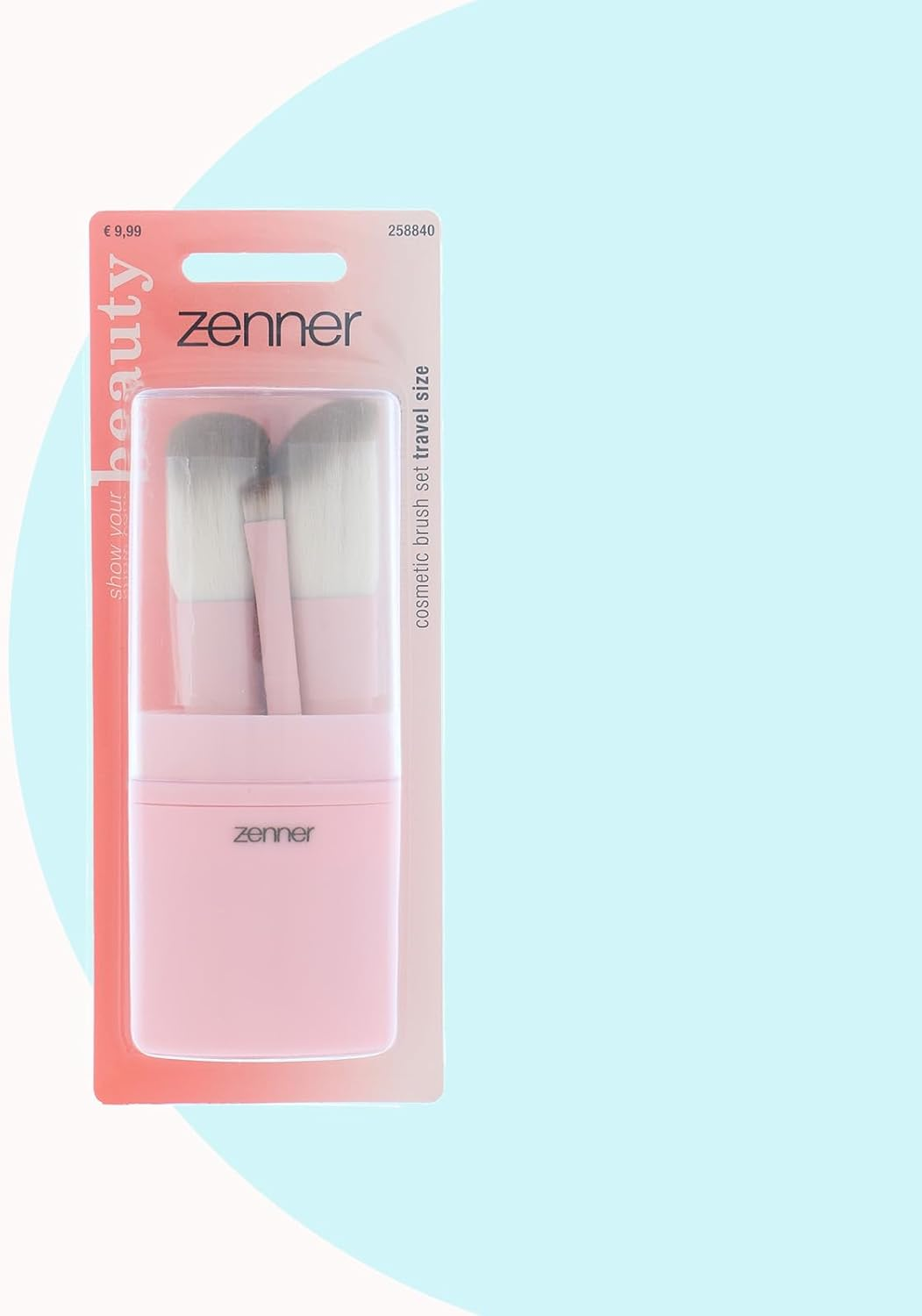 Zenner Makeup Brush Set - Professional Makeup Brush for Foundation, Powder, Concealer & Blush - Soft, Durable Brushes Ideal for Makeup, Children & Teens image number 4