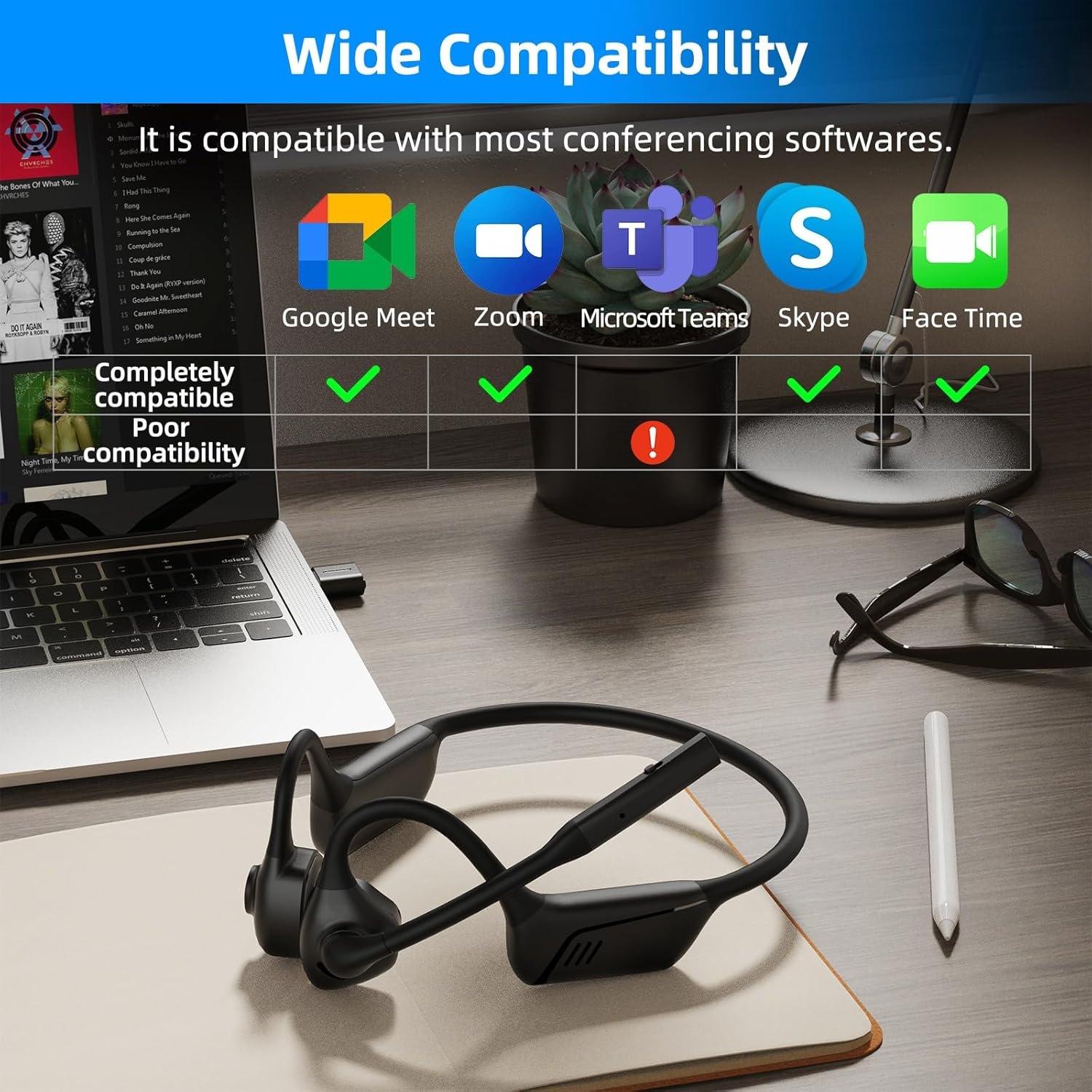 ZIOCOM Bluetooth Adapter Audio Transmitter for Nintendo Switch,Usb C Connector APTX Low Latency,Support In-Game Voice and Two Devices,Compatible with Airpods PS4 Bose Sony and Bluetooth Headphones image number 2