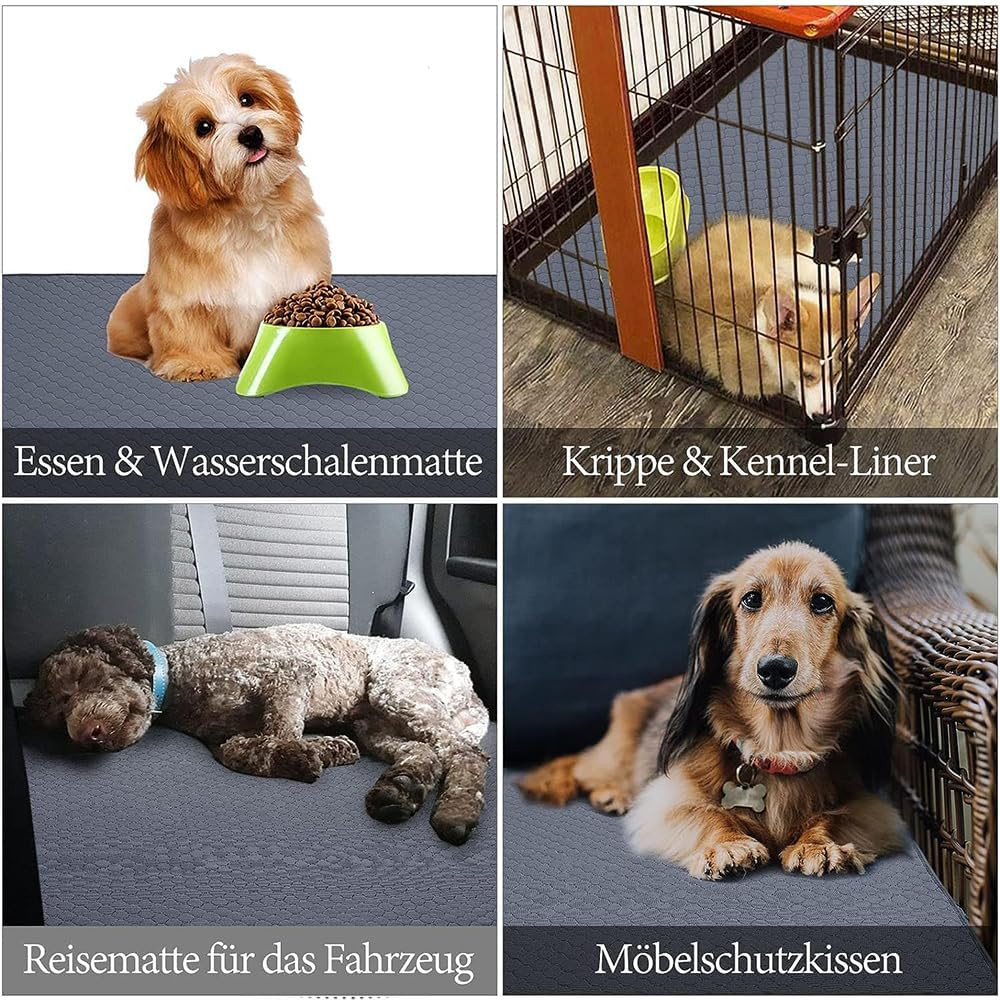 Pet Cage Liners Mat Pee Pads-Bedding for Guinea Pig Hamsters Chinchillas Bunny Rabbit Ferrets Rat Hedgehogs Small Cat Dog Puppies Small Mini Animal 2 Packs