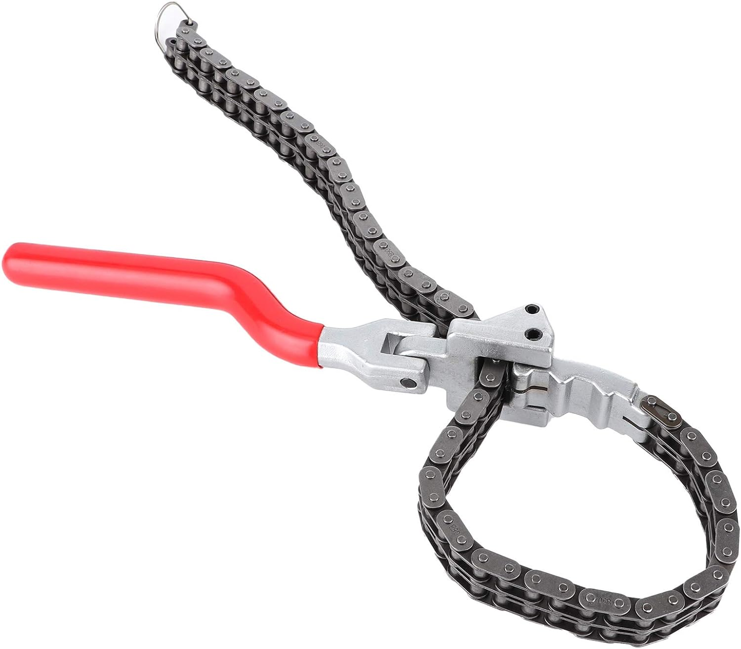 Oil Filter Wrench, 13.8In Universal Adjustable Oil Filter Pliers with 20.5In Chain, Chain Type Wrench Spanner for 2.4‑6.3In Diameter Canister‑Type Filters, Auto Repairing Removal Tool image number 6