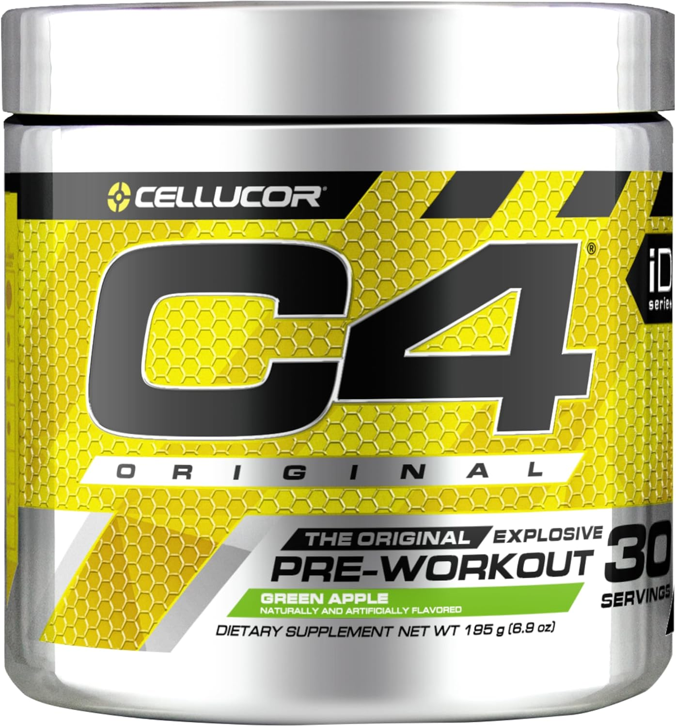 Cellucor ID Series C4 Pre Workout Original Icy Blue Raspberry, 30 Servings image number 2