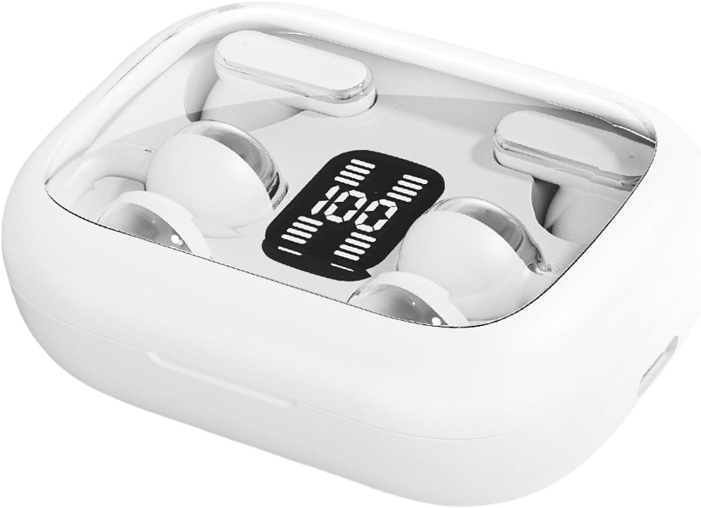 Clip on Earbuds - Noise Cancelling Clip on Wireless Ear Buds - Waterproof Noise Cancelling Electronic Accessories Comfortable Sport Headphone for Men Women Outdoor image number 6