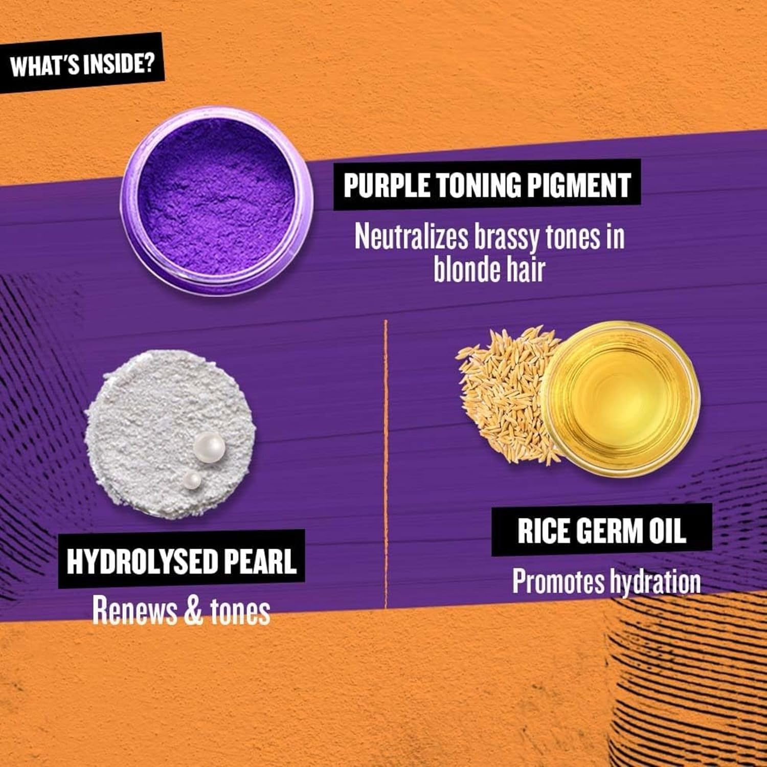 TIGI Bed Head Serial Blonde Purple Toning Shampoo 400 Ml - Orange Scent, Sulfate Free, Liquid, Chemically Treated Hair image number 4