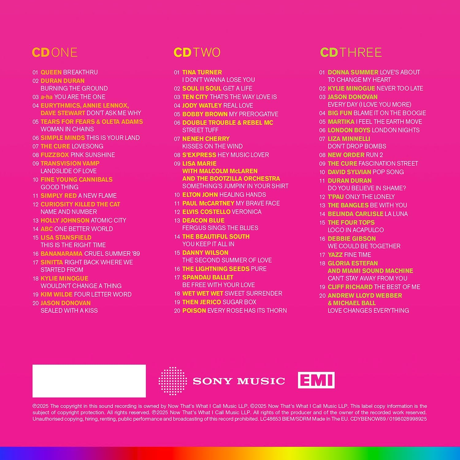 Now Yearbook Extra 1989 / Various